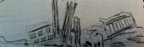 Image from My Dream Journal-breaking down the walls of resistance 